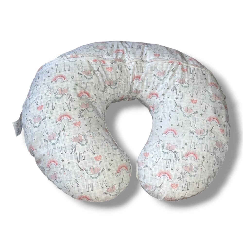Boppy Original Infant Support Pillow – Unicorns & Rainbows